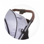 Детска количка "COMBO" сребърно сиво