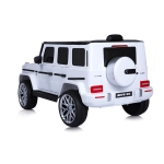 Джип MercedesAMG G63 бял,EVAгуми,коженa