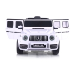 Джип MercedesAMG G63 бял,EVAгуми,коженa