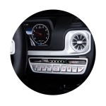 Джип MercedesAMG G63 черенEVAгуми,коженa