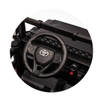 Ел.джип Toyota FJ Cruiser черен EVA гуми