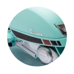 Електрически мотор Vespa GTS Super зелен