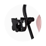 Поставка 2в1 телефон/чаша/шише черна