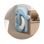 Пом. стойка за къпане с опора Китче синя