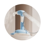 Пом. стойка за къпане с опора Китче синя