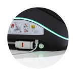 Седалка ISO125-150 GENESIS SMART черно