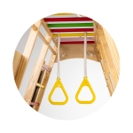 Дет.игр.за катерене с люлка и черна дъск