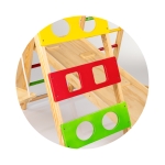 Дет.игр.за катерене с люлка и черна дъск