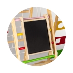 Дет.игр.за катерене с люлка и черна дъск