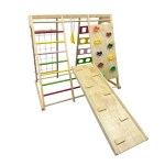 Дет. играчка за катерене и люлка цветна