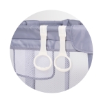 Кошара за игра Sienna 150/150 cm, сива