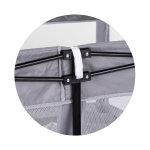 Кошара за игра Vibe120/120,сгъваема,сива