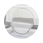 Кошара-люлка с подв.стр."ULTIMA" сива