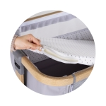 Кош.с подв.стр.Charisma" платина+колела