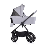 Детска количка 3 в1"Престиж"платина