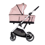 Детска количка 3 в1"Аурора"розова пудра