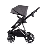 Детска количка 3 в1"Империум"тъмно сива