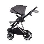 Детска количка 3 в1"Империум"тъмно сива