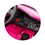 Ел. кола Porsche Carrera GT розова