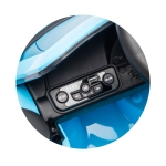 Ел. кола Porsche Carrera GT синя