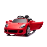 Ел. кола Porsche Carrera GT червена