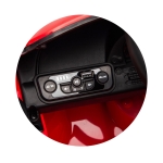 Ел. кола Porsche Carrera GT червена