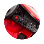 Ел. кола Porsche Carrera GT червена