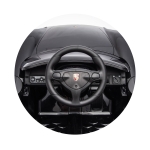 Ел. кола Porsche Carrera GT черна