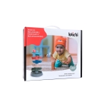 Детска кула пързалка с топчета-муз. и св