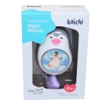 Бебешка музикална кутия Пингвин синя