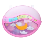 Мултифункционална нощна лампа Небе розов