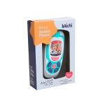 Играч. мобилен телефон с муз.и све син