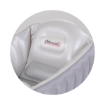 Ваничка с помпа Baby Cloud сива