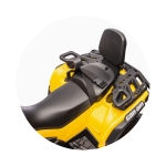 Ел. ATV CAN AM OUTLANDER жълто EVA гуми