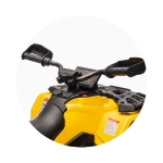 Ел. ATV CAN AM OUTLANDER жълто EVA гуми