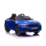 Ел. кола BMW M5 синя,EVAгуми,коженa