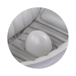 Ваничка с помпа Baby Cloud сива