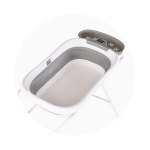 Вана със стойка и термо поставкаSLIMсива