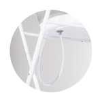 Вана със стойка и термо поставкаSLIMсива