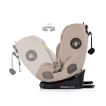 Ст.кола360 I-size40-150 Techno iGROW лат