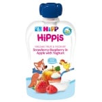 Био HiPPiS ябълка, ягода, малина и йогурт