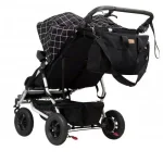 Mountain Buggy Чанта за количка двойна - черна /включва подложка за новородено и халки/