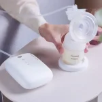 Единична електрическа помпа Natural Motion Premium Philips AVENT SCF396/31 с 1 бр. полипропиленово шише 125 мл с биберон Natural Response 0м+, Несесер за пътуване, 5 бр. торбички за кърма и 4 бр. подплънки 0616.002