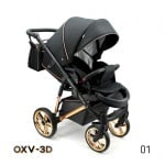 Adbor-бебешка количка 3в1 Avenue 3D:01