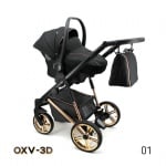 Adbor-бебешка количка 3в1 Avenue 3D:01