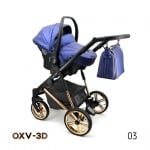 Adbor-бебешка количка 3в1 Avenue 3D: 03
