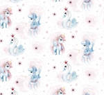 Galix-детски спален комплект еднорог и лебед