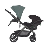 Бебешка количка Anex Modu Double 2 в 1 Greeny