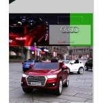 Акумулаторен джип Audi Q7 с WiFi,12V, меки гуми и кожена седалка