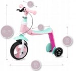MoMi-Тротинетка и балансиращ велосипед 2в1 Elios